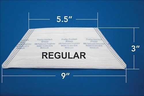 50 ct. ProGear RP88020 & RP88010 N95 Filter Respirator & Surgical Mask - Size REGULAR & SMALL